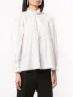 Karen Walker بلوزة ثيون برقبة بكشكشة