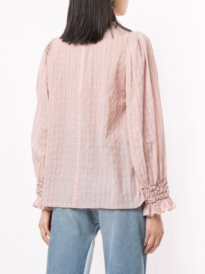 Shop Karen Walker Theon Blouse In Pink