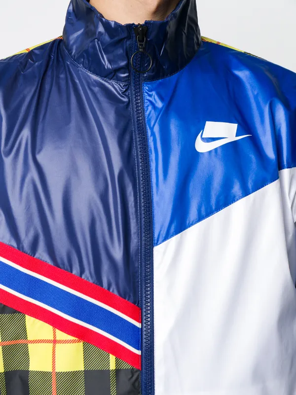 nike patchwork jacket
