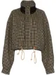 Image 1 of Nanushka Logan houndstooth cropped jacket