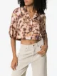 Nanushka Rhett tie-dye cropped shirt