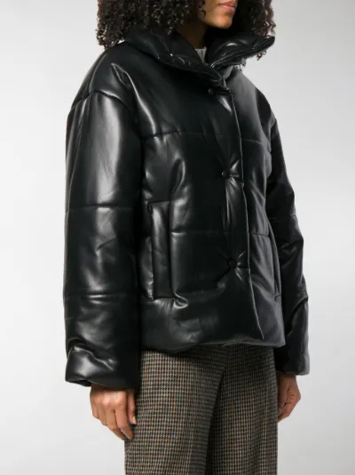 nanushka hide jacket