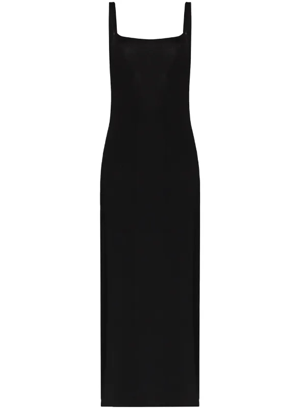 low back white maxi dress