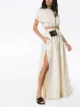 Image 2 of Matteau high-waisted maxi skirt