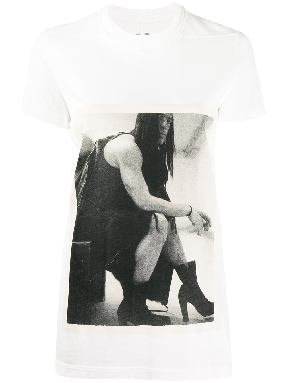 фото Rick Owens DRKSHDW футболка с фотопринтом