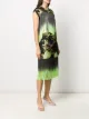 MSGM floral-print fringe dress