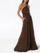 Matteau one-shoulder maxi dress
