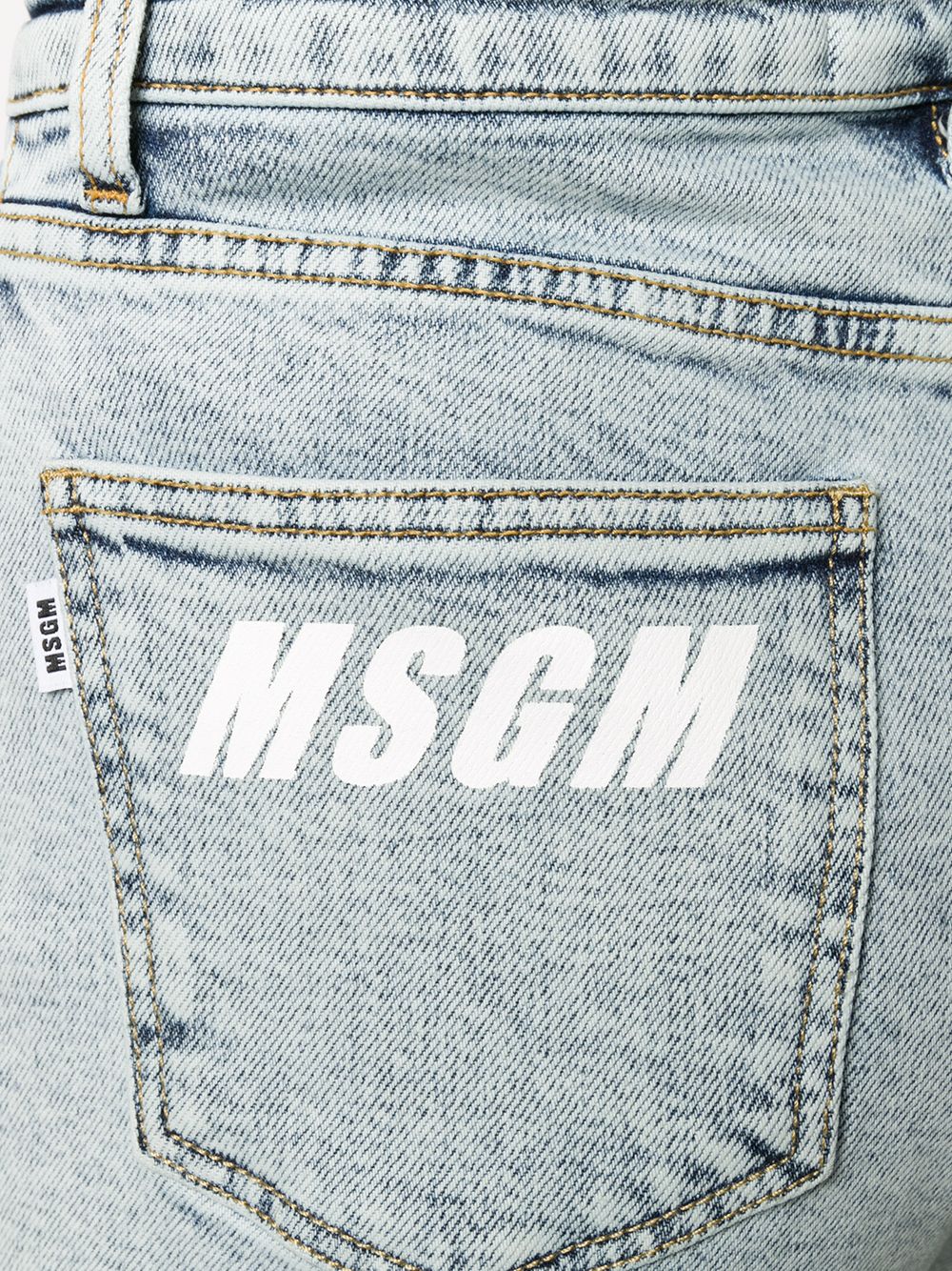 фото Msgm джинсовые шорты