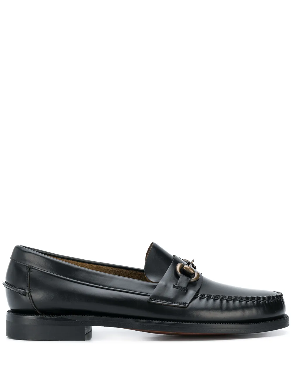 Image 1 of Sebago horse-bit embellished loafers