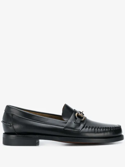Sebago horse-bit embellished loafers