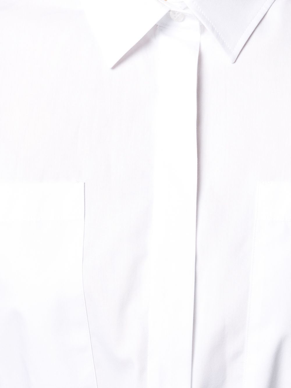фото Msgm рубашка с завязками и короткими рукавами