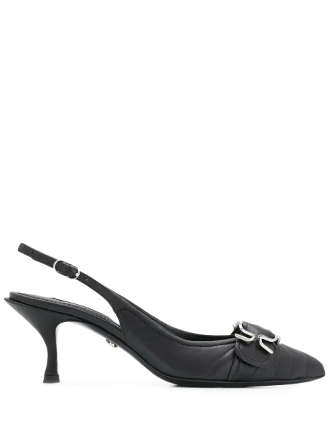 Dolce & Gabbana  Devotion matelassé slingback pumps
