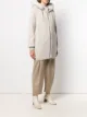 Brunello Cucinelli معطف كاجوال بحياكة مضلعة