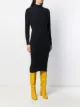 Barrie knitted midi dress