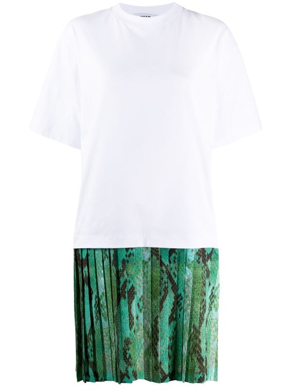 msgm t shirt dress