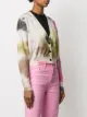 MSGM كارديغان قصير مصبوغ