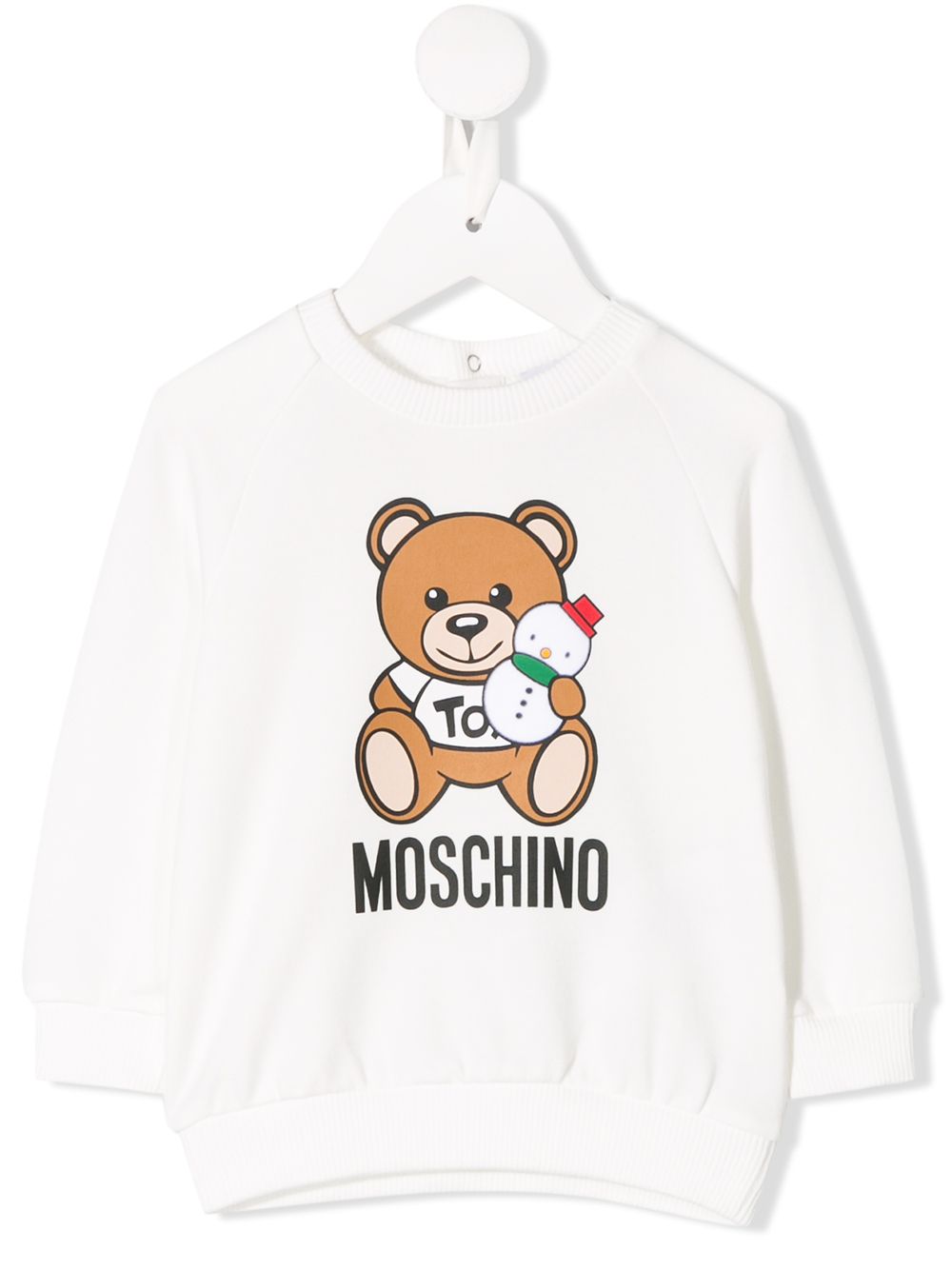 фото Moschino kids толстовка с логотипом