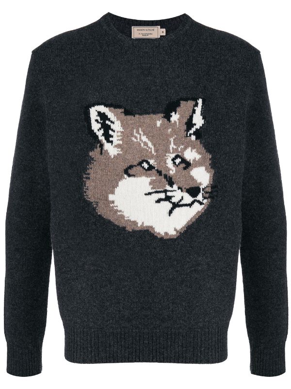 maison kitsune crewneck