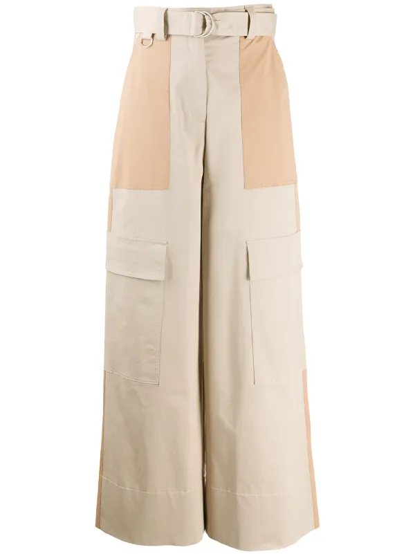 cargo wide leg pants