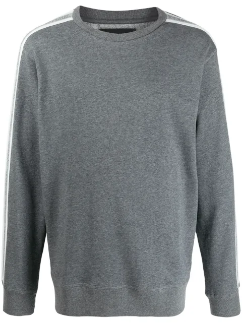 Diesel logo stripe jumper