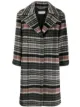 Image 1 of Peserico geometric pattern single-breated coat