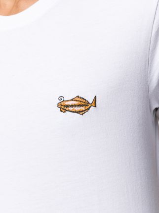 鱼儿刺绣T恤展示图