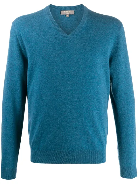 N.Peal The Burlington V-neck jumper