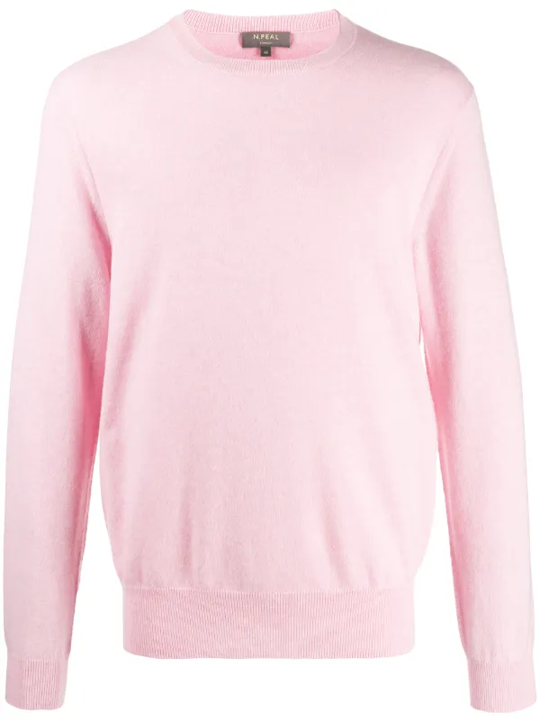 pastel pink crewneck