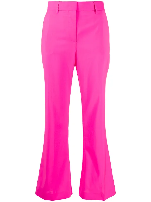 flare pink pants