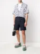 الصورة 2 من MSGM قميص بطبعة خطوط رأسية