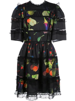 Cynthia Rowley Olivia Silk Mini Dress 