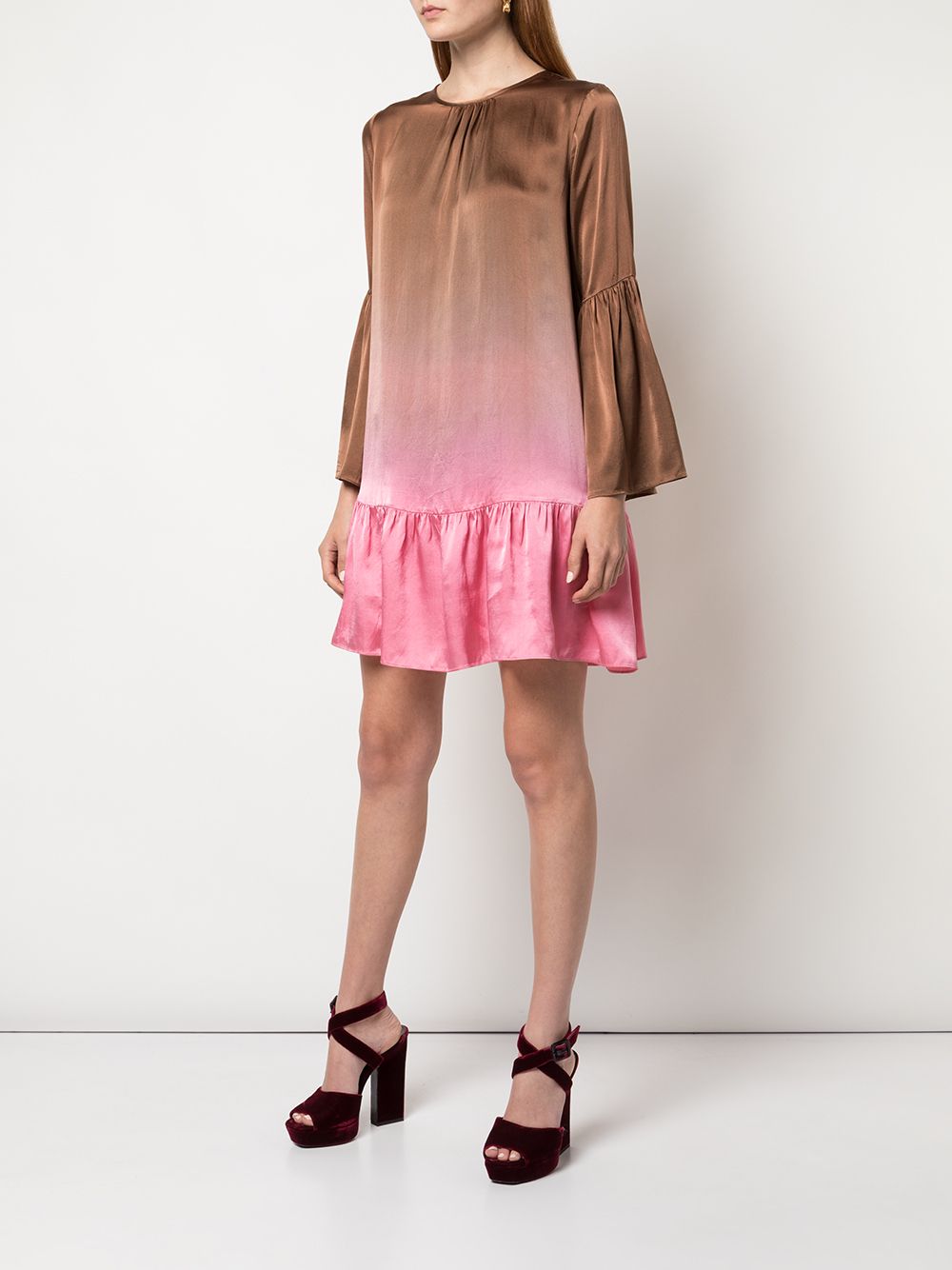 фото Cynthia rowley платье siena с эффектом омбре