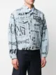 MSGM logo-print denim jacket