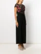 Talbot Runhof short-sleeve jumpsuit