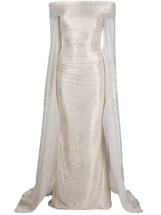 Shop Talbot Runhof Bortolo dress with 