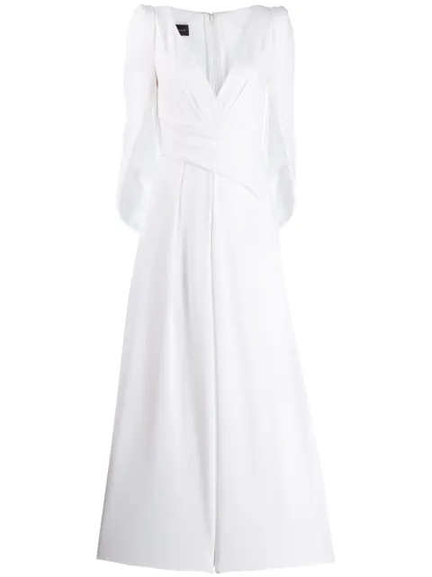 Talbot Runhof cut-out detail jumpsuit