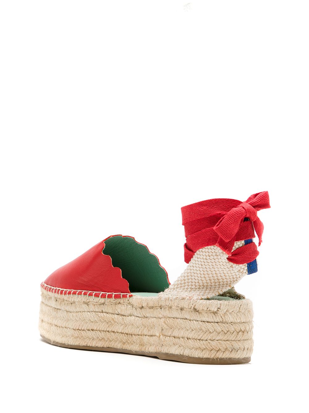 фото Blue Bird Shoes Waves leather espadrilles