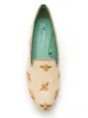 Blue Bird Shoes соломенные лоферы Bees