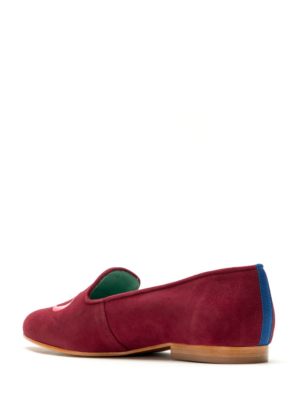 фото Blue bird shoes loafer love camurça canela