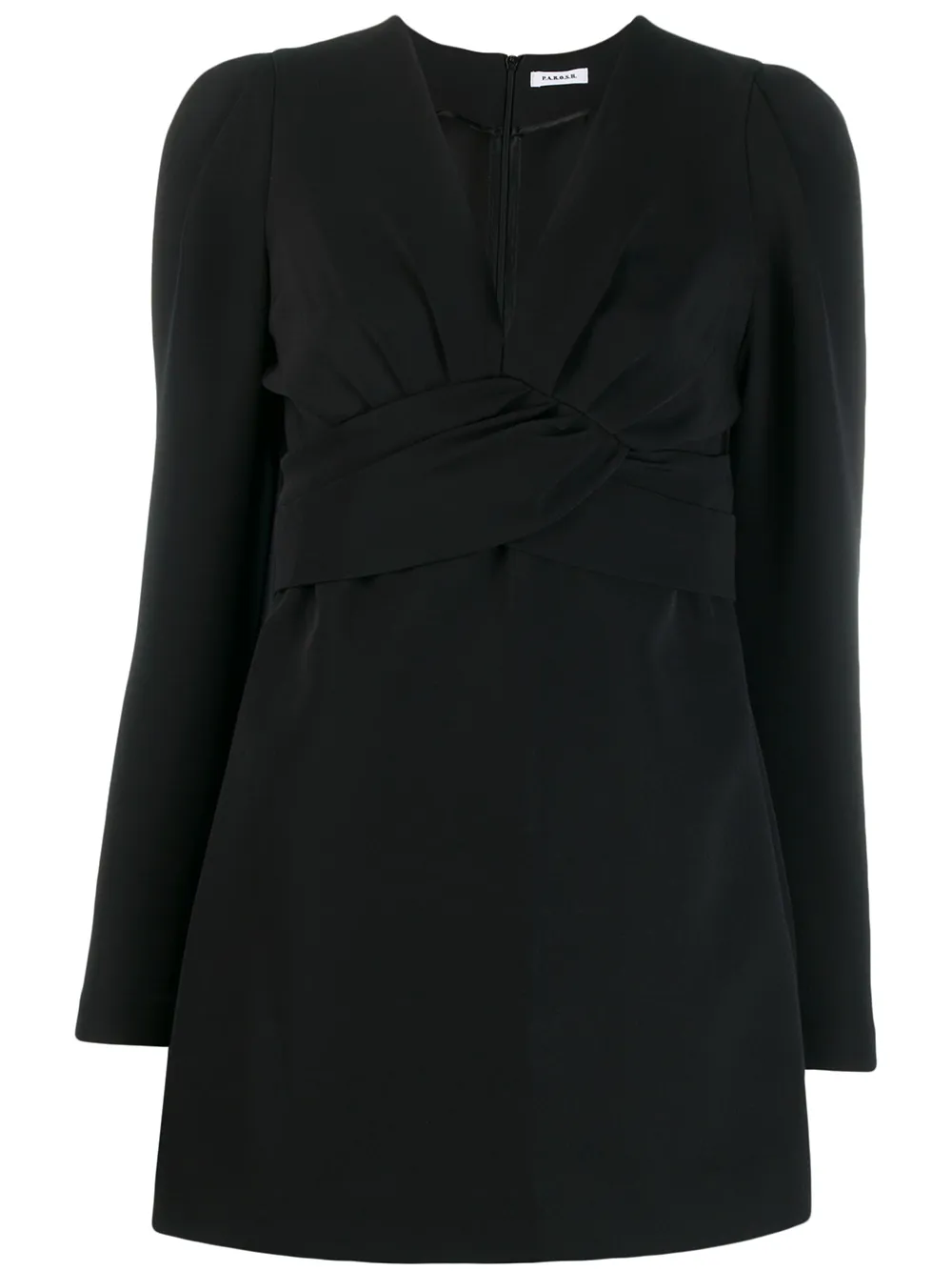 P.A.R.O.S.H. Minikleid Mit V-Ausschnitt 3iFfj t2FSD P.A.R.O.S.H. Minikleid Mit V-Ausschnitt 3iFfj t2FSD