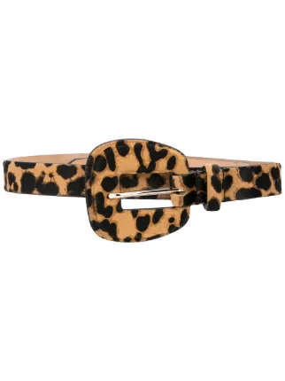 veronica beard leopard belt
