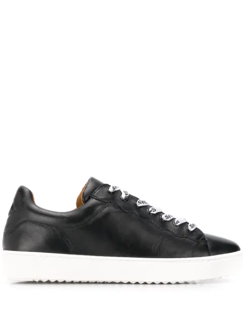 chloe lace sneakers black