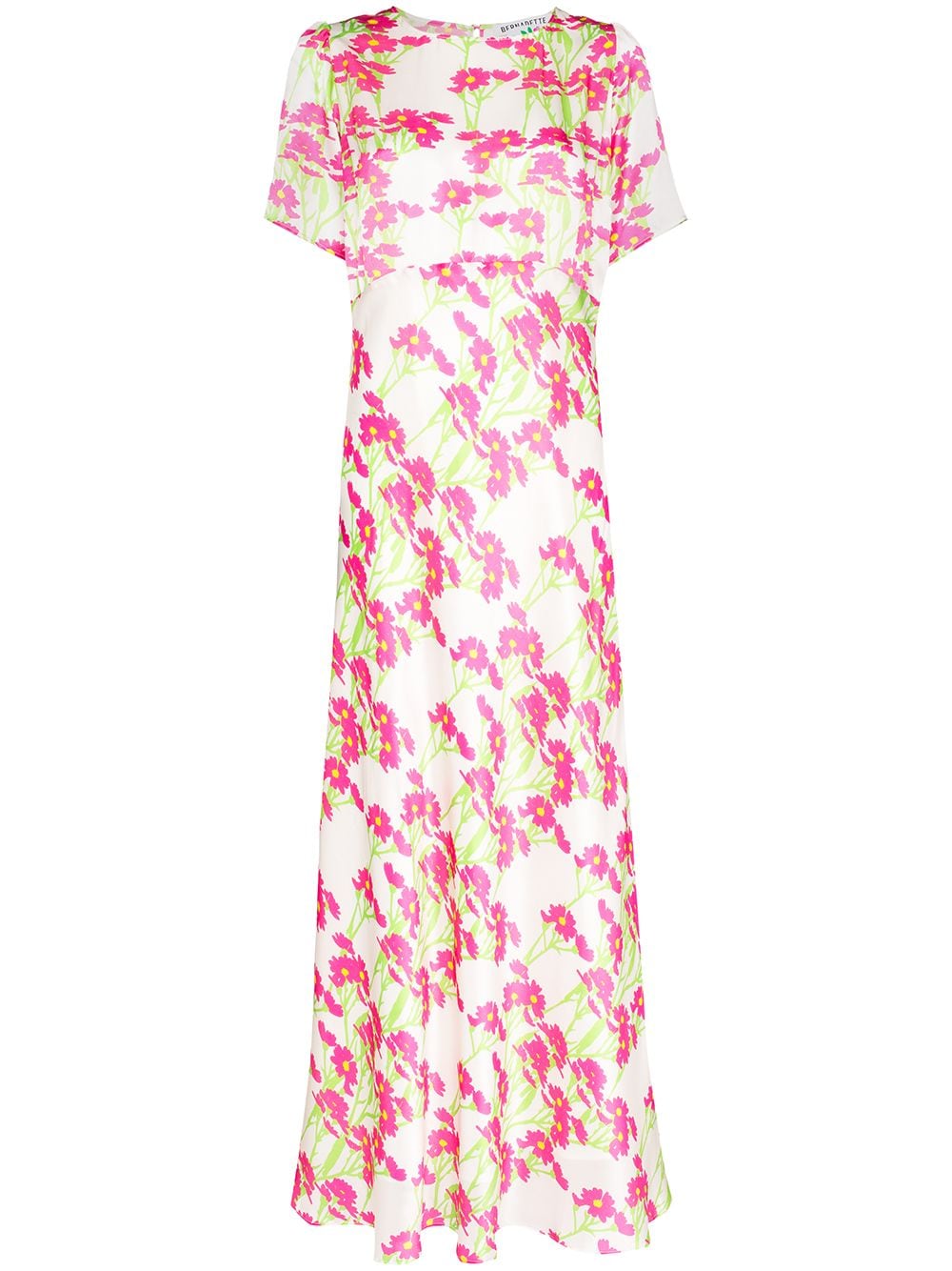 фото Bernadette платье макси jane с цветочным принтом