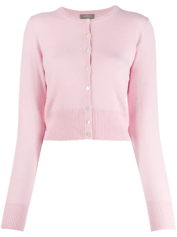 pink cropped sweater
