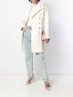 الصورة 2 من Balmain معطف متوسط الطول بصفي أزرار