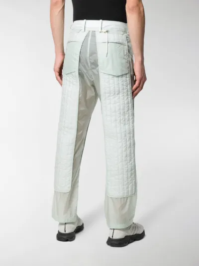 Craig Green quilted panelled trousers 