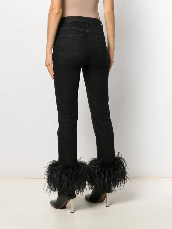 16Arlington Ostrich Feather Embellished 