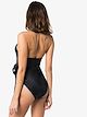 Solid & Striped Lou v-neck belted swimsuit