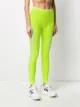 MSGM بنطال ضيق بحزام خصر بشعار