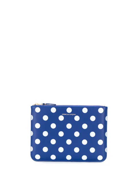 Comme Des Garçons Wallet polka dot-print wallet